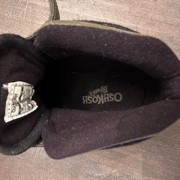 oshkosh b'gosh Boys High Top Sneaker Boots Shoes Size 12 Green - Picture 5 of 7